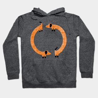 Sausage Dog Perpetual Motion Hoodie